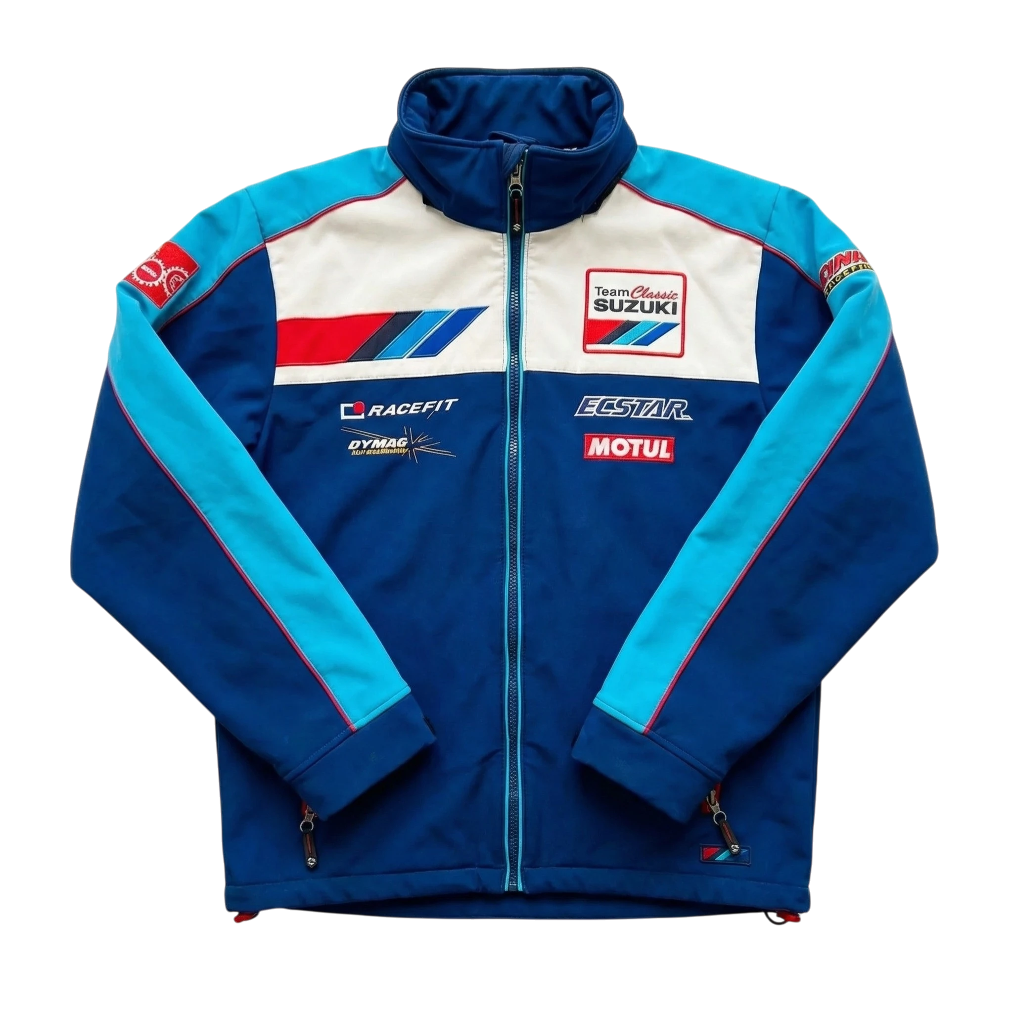 Suzuki Kurtka Racing Softshell XXL Vintage Streetwear - widok ogólny przód vintage