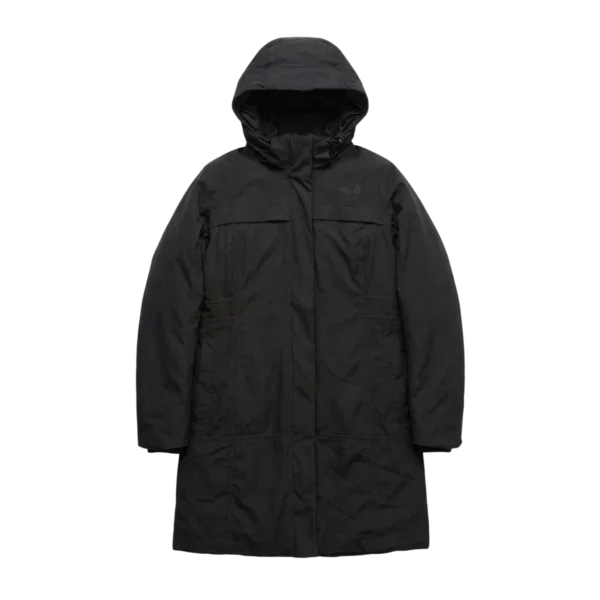 The North Face Kurtka Parka Puchowa Zimowa M Vintage - widok ogólny przód vintage