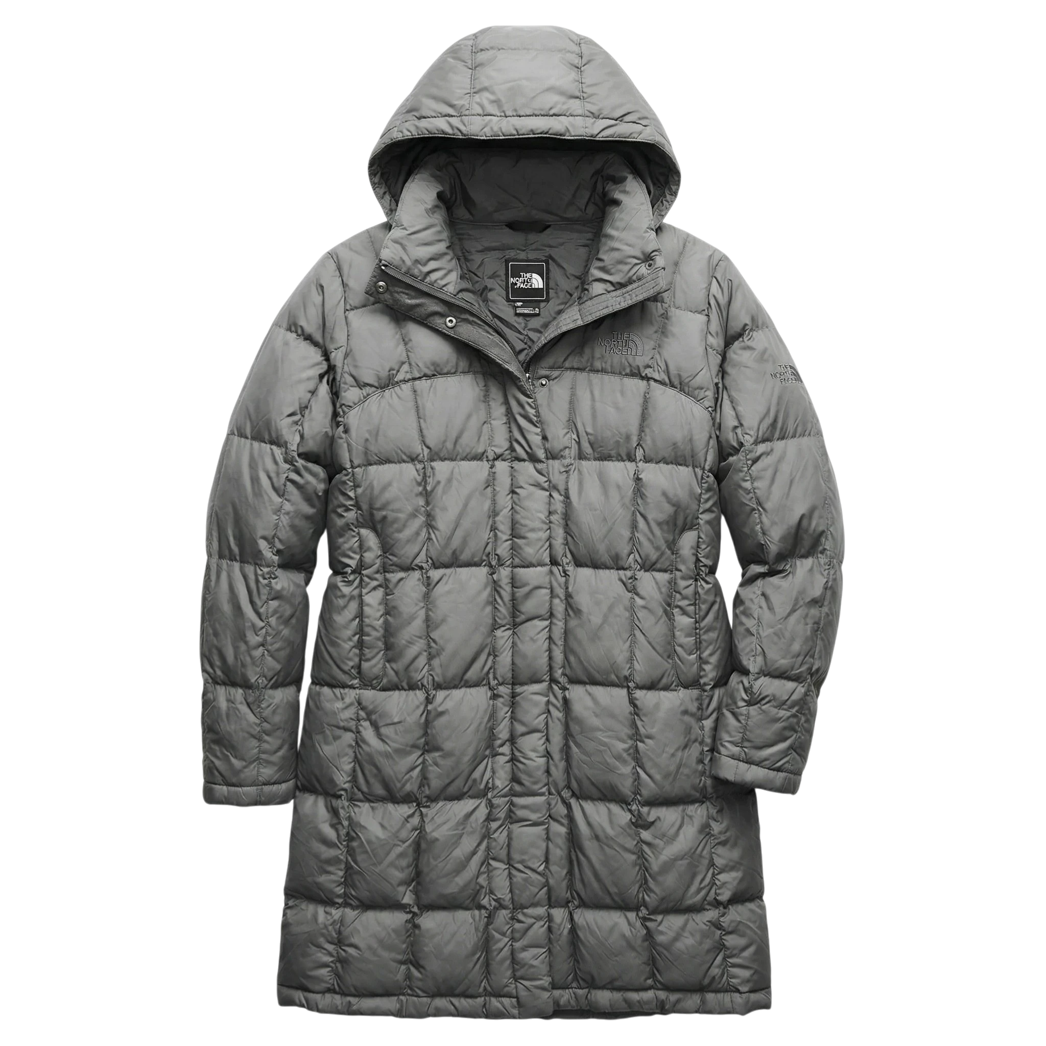 The North Face Kurtka Parka Szara M Vintage Streetwear - widok ogólny przód vintage