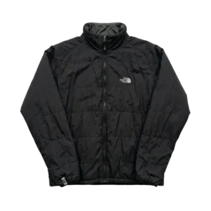 The North Face Kurtka Puchowa XXL Vintage Streetwear CZARNA - widok ogólny przód vintage