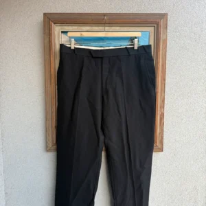 Thierry Mugler Spodnie Garniturowe Czarne XL Vintage - zdjęcie 4