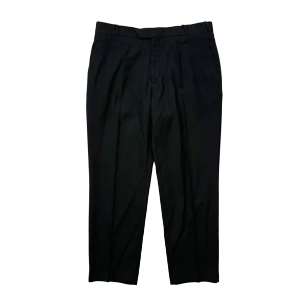 Thierry Mugler Spodnie Garniturowe Czarne XL Vintage - widok ogólny przód vintage