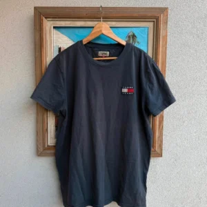 Tommy Hilfiger Koszulka Logo Granatowa XXL Vintage Retro - zdjęcie 2