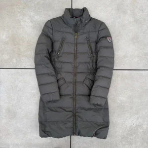 Tommy Hilfiger Kurtka Parka Puchowa M Vintage Streetwear - zdjęcie 2