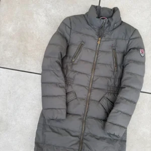 Tommy Hilfiger Kurtka Parka Puchowa M Vintage Streetwear - zdjęcie 5