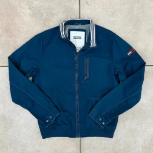 Tommy Hilfiger Kurtka Przeciwdeszczowa XL Vintage Streetwear - zdjęcie 2