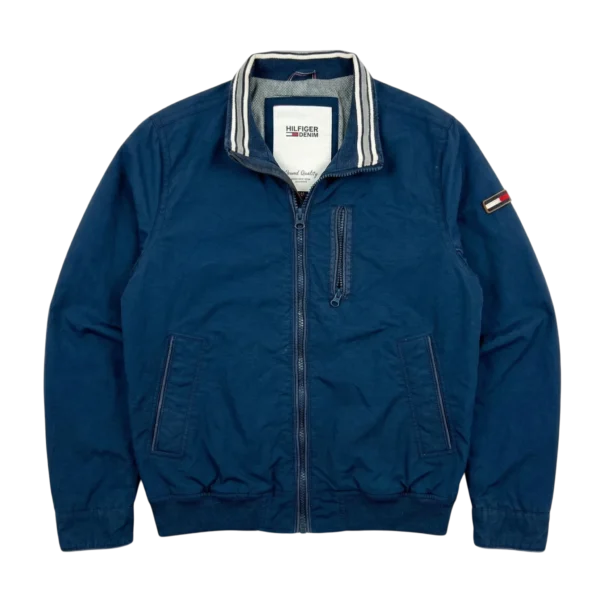 Tommy Hilfiger Kurtka Przeciwdeszczowa XL Vintage Streetwear - widok ogólny przód vintage