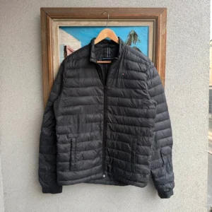 Tommy Hilfiger Kurtka Puchowa Ocieplana M Vintage Retro - zdjęcie 2