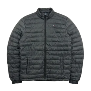 Tommy Hilfiger Kurtka Puchowa Ocieplana M Vintage Retro - widok ogólny przód vintage