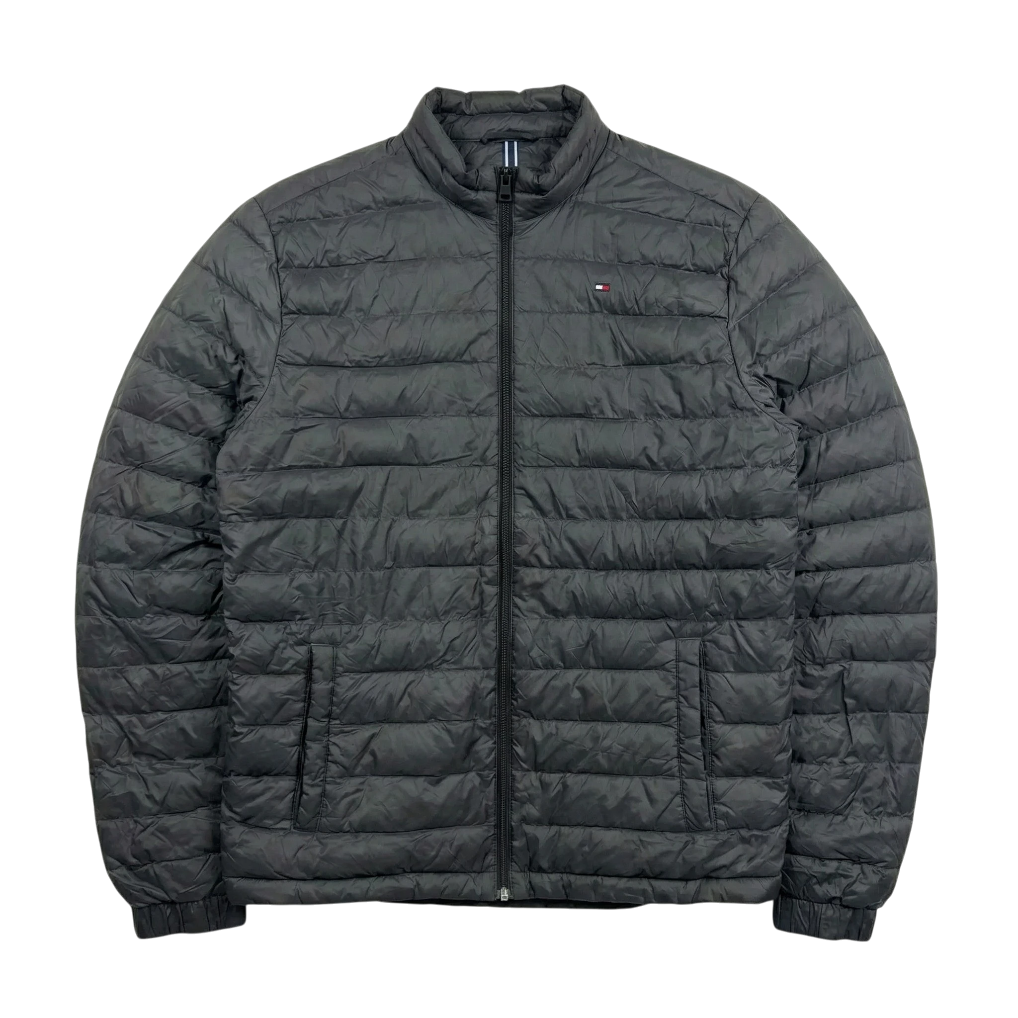 Tommy Hilfiger Kurtka Puchowa Ocieplana M Vintage Retro - widok ogólny przód vintage