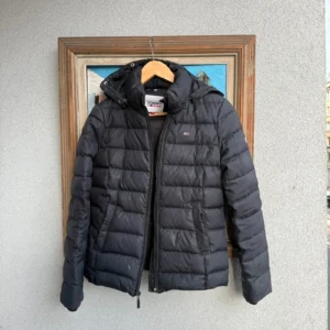 Tommy Hilfiger Kurtka Puchowa Ocieplana M Vintage Streetwear - zdjęcie 3