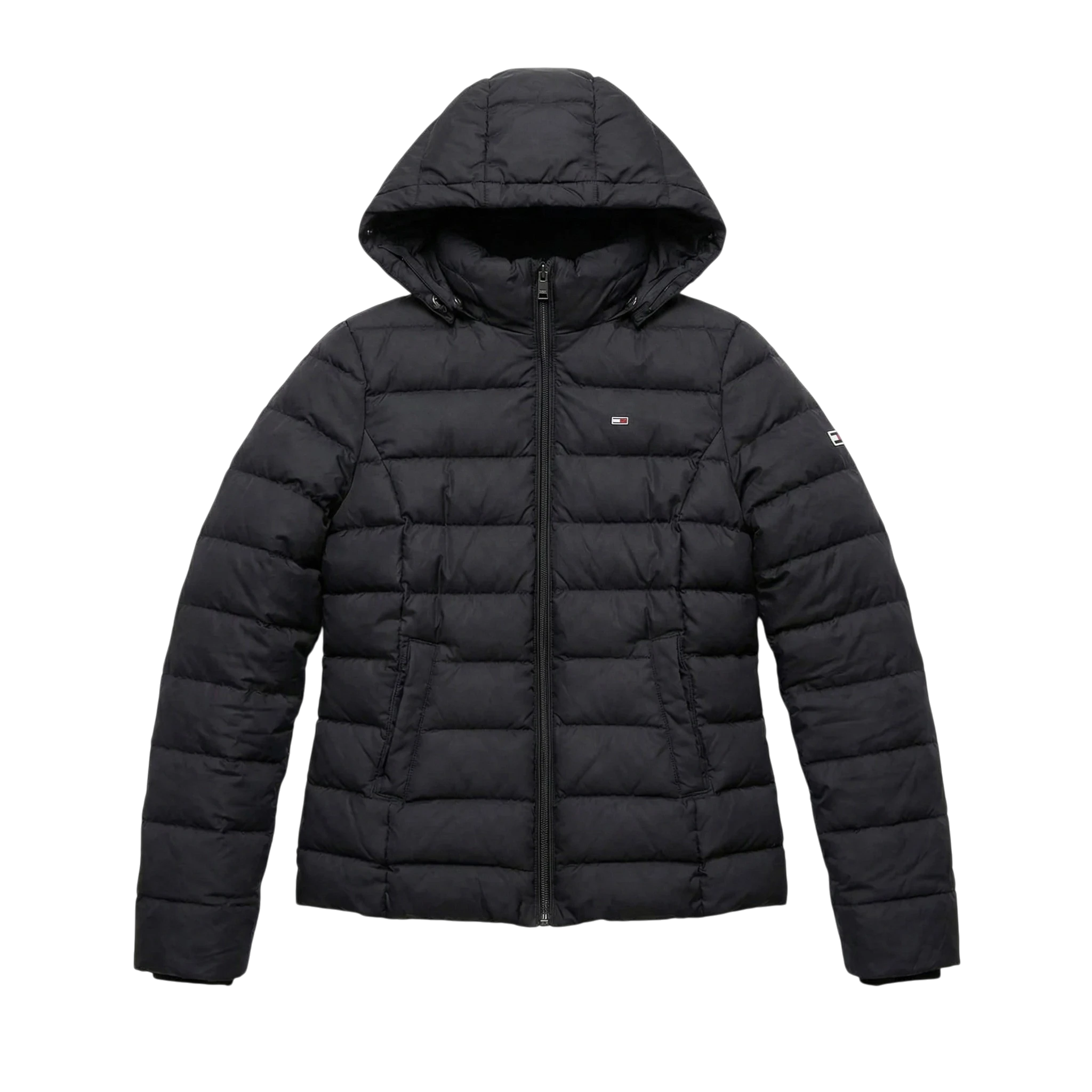 Tommy Hilfiger Kurtka Puchowa Ocieplana M Vintage Streetwear - widok ogólny przód vintage