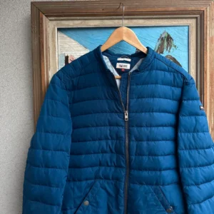 Tommy Hilfiger Kurtka Puchowa XL Vintage Streetwear - zdjęcie 4