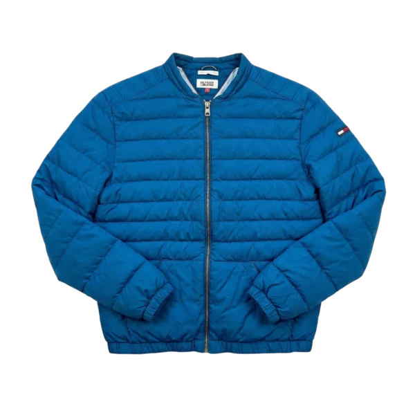Tommy Hilfiger Kurtka Puchowa XL Vintage Streetwear - widok ogólny przód vintage