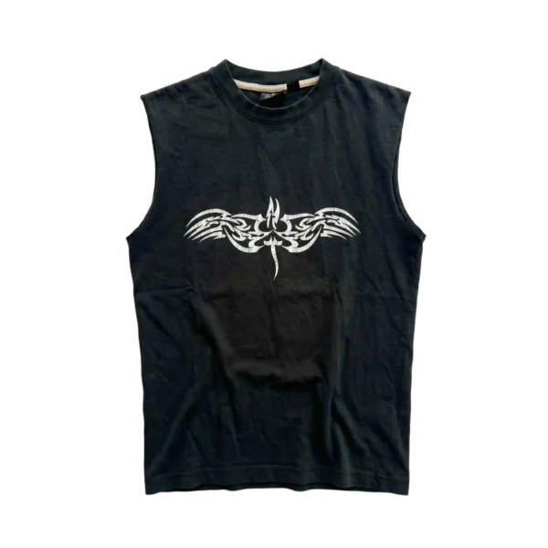 Tribal Koszulka Opium Wixapol L Vintage Streetwear Retro - widok ogólny przód vintage