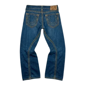 True Religion Jeansy Szerokie Fat Stitch XL Vintage Retro - widok ogólny przód vintage