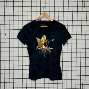 True Religion Koszulka Camo XXXS Vintage Streetwear - zdjęcie 2