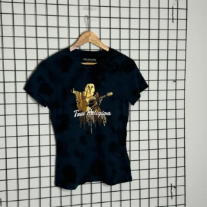 True Religion Koszulka Camo XXXS Vintage Streetwear - zdjęcie 3