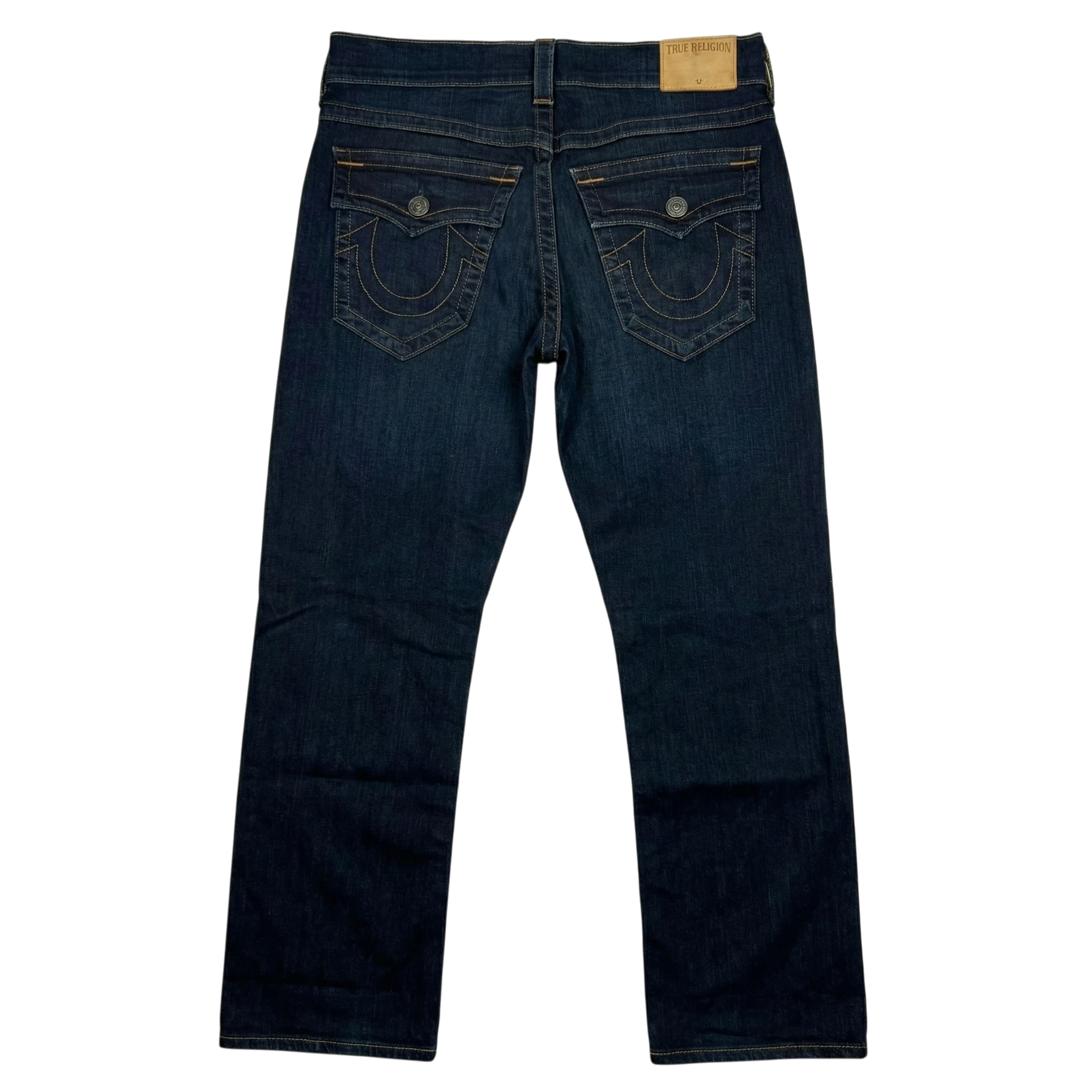 True Religion Spodnie Jeansowe Szerokie XL Vintage Retro - widok ogólny przód vintage