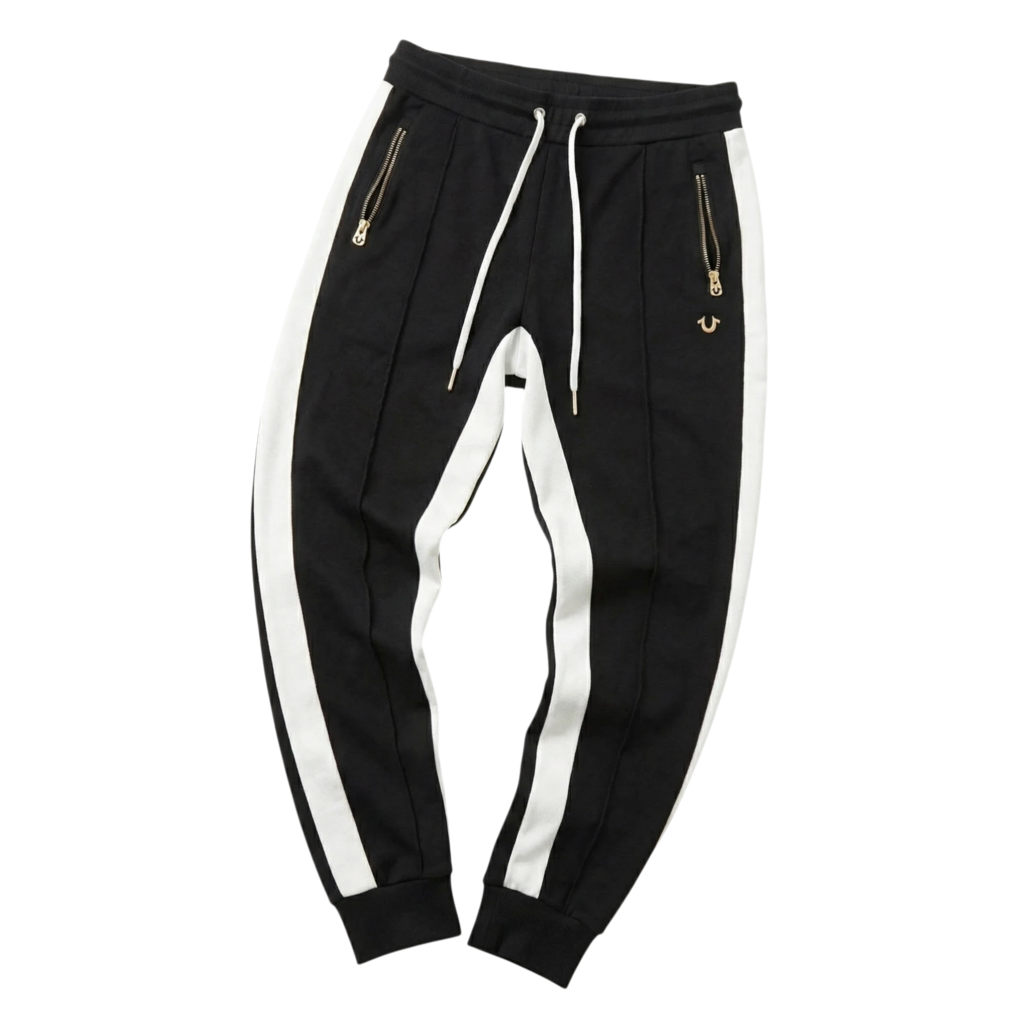 True Religion Spodnie Joggersy L Vintage Retro Streetwear - widok ogólny przód vintage