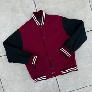 Varsity Kurtka Bomberka Welniana XL Vintage Streetwear - zdjęcie 3