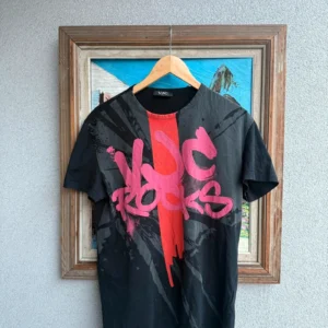 Versace Jeans Koszulka T-shirt Grafika XL Vintage Streetwear - zdjęcie 3