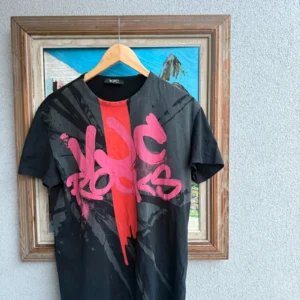 Versace Jeans Koszulka T-shirt Grafika XL Vintage Streetwear - zdjęcie 4