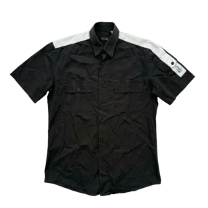 Versace Koszula Krótki Rękaw XL Vintage Streetwear - widok ogólny przód vintage