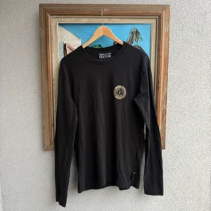 Versace Koszulka Longsleeve Czarna L Vintage Streetwear - zdjęcie 2