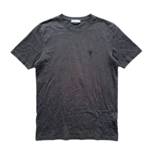 Versace Koszulka T-shirt Szary Logo XL Vintage Streetwear - widok ogólny przód vintage