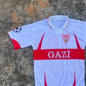 VfB Stuttgart Koszulka Piłkarska 2004 Kuranyi L Vintage - zdjęcie 3