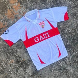 VfB Stuttgart Koszulka Piłkarska 2004 Kuranyi L Vintage - zdjęcie 4