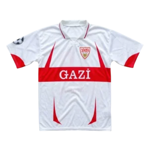 VfB Stuttgart Koszulka Piłkarska 2004 Kuranyi L Vintage - widok ogólny przód vintage