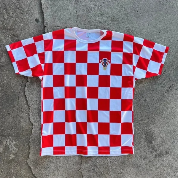 Vintage Koszulka Reprezentacji Chorwacji 2002/03 L Streetwear - zdjęcie 2