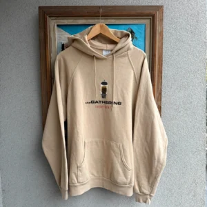 Vintage Love Bluza Hoodie Beżowa XL Vintage Streetwear - zdjęcie 2