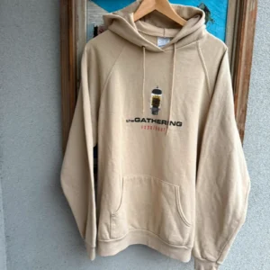 Vintage Love Bluza Hoodie Beżowa XL Vintage Streetwear - zdjęcie 4