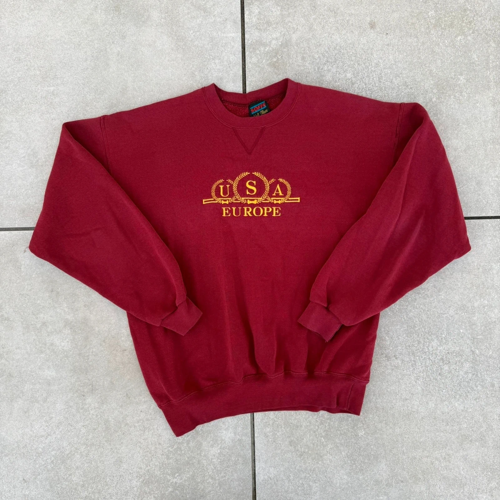 Vintage Love Bluza USA Crewneck XL Vintage Streetwear - widok ogólny przód vintage