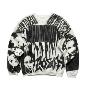 Vintage Love Bluza z Nadrukiem XL Vintage Streetwear - widok ogólny przód vintage