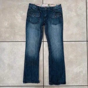 Vintage Love Jeansy Dzwony XXXS Vintage Retro Streetwear - zdjęcie 3