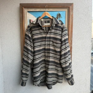 Vintage Love Koszula Overshirt W Paski XL Vintage Streetwear - zdjęcie 2