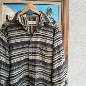 Vintage Love Koszula Overshirt W Paski XL Vintage Streetwear - zdjęcie 3