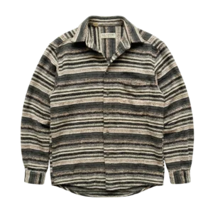 Vintage Love Koszula Overshirt W Paski XL Vintage Streetwear - widok ogólny przód vintage