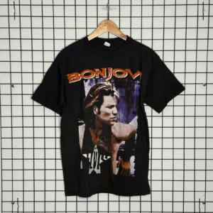 Vintage Love Koszulka Band Tee Bon Jovi L Vintage Streetwear - zdjęcie 2