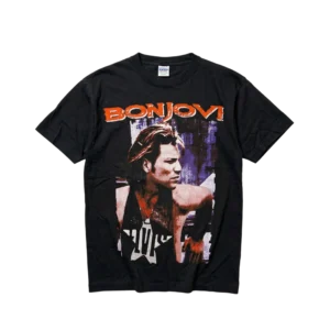 Vintage Love Koszulka Band Tee Bon Jovi L Vintage Streetwear - widok ogólny przód vintage
