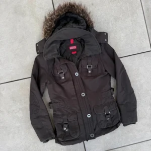 Vintage Love Kurtka Bomberka Faux Fur XXXS Vintage Retro - zdjęcie 3