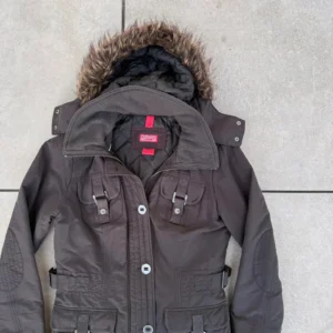 Vintage Love Kurtka Bomberka Faux Fur XXXS Vintage Retro - zdjęcie 4