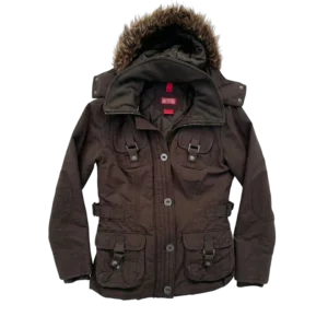 Vintage Love Kurtka Bomberka Faux Fur XXXS Vintage Retro - widok ogólny przód vintage