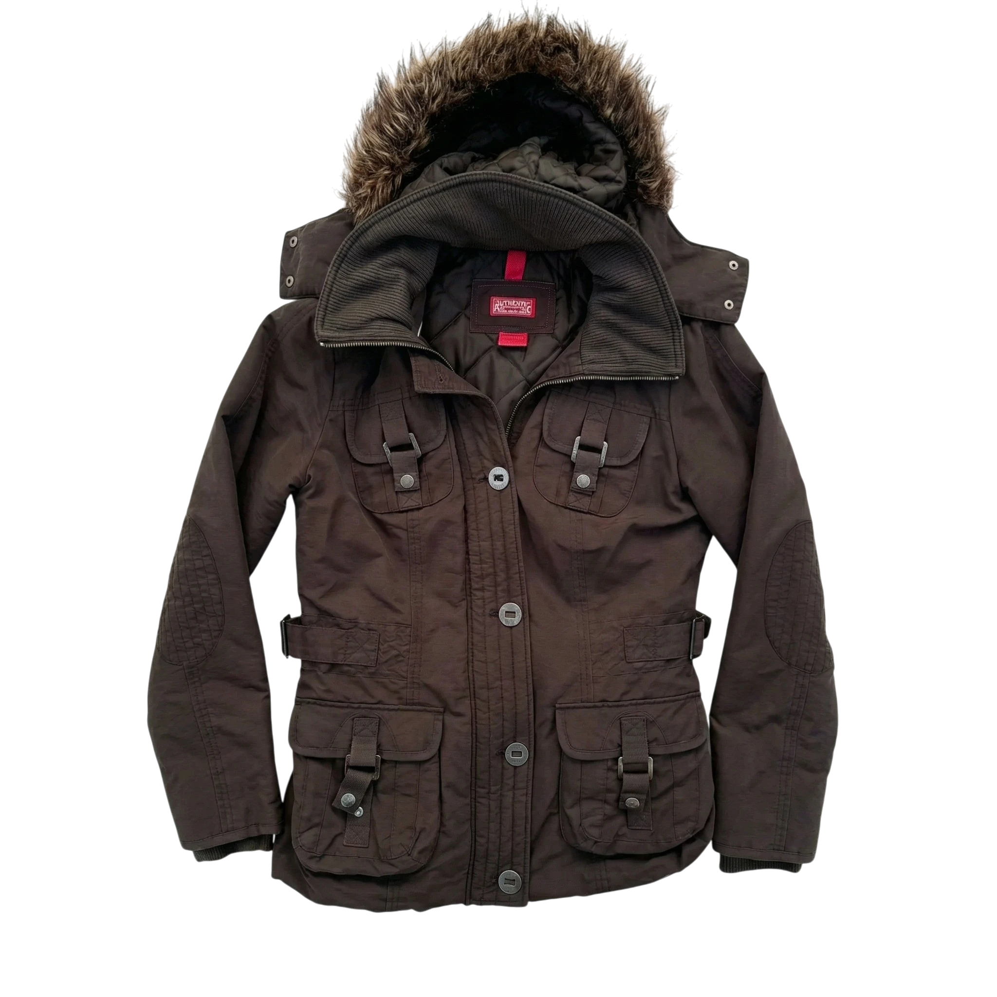 Vintage Love Kurtka Bomberka Faux Fur XXXS Vintage Retro - widok ogólny przód vintage