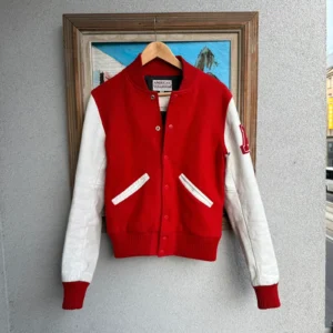 Vintage Love Kurtka Bomberka Skórzana M Vintage Streetwear - zdjęcie 2