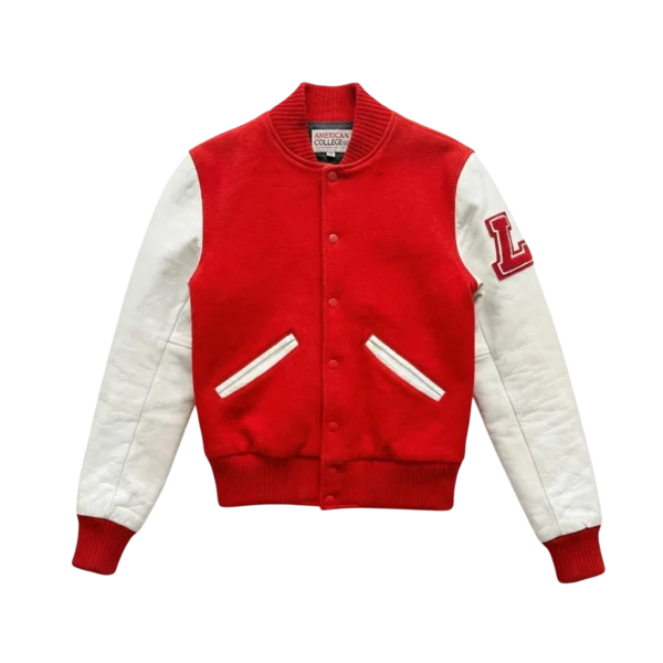 Vintage Love Kurtka Bomberka Skórzana M Vintage Streetwear - widok ogólny przód vintage